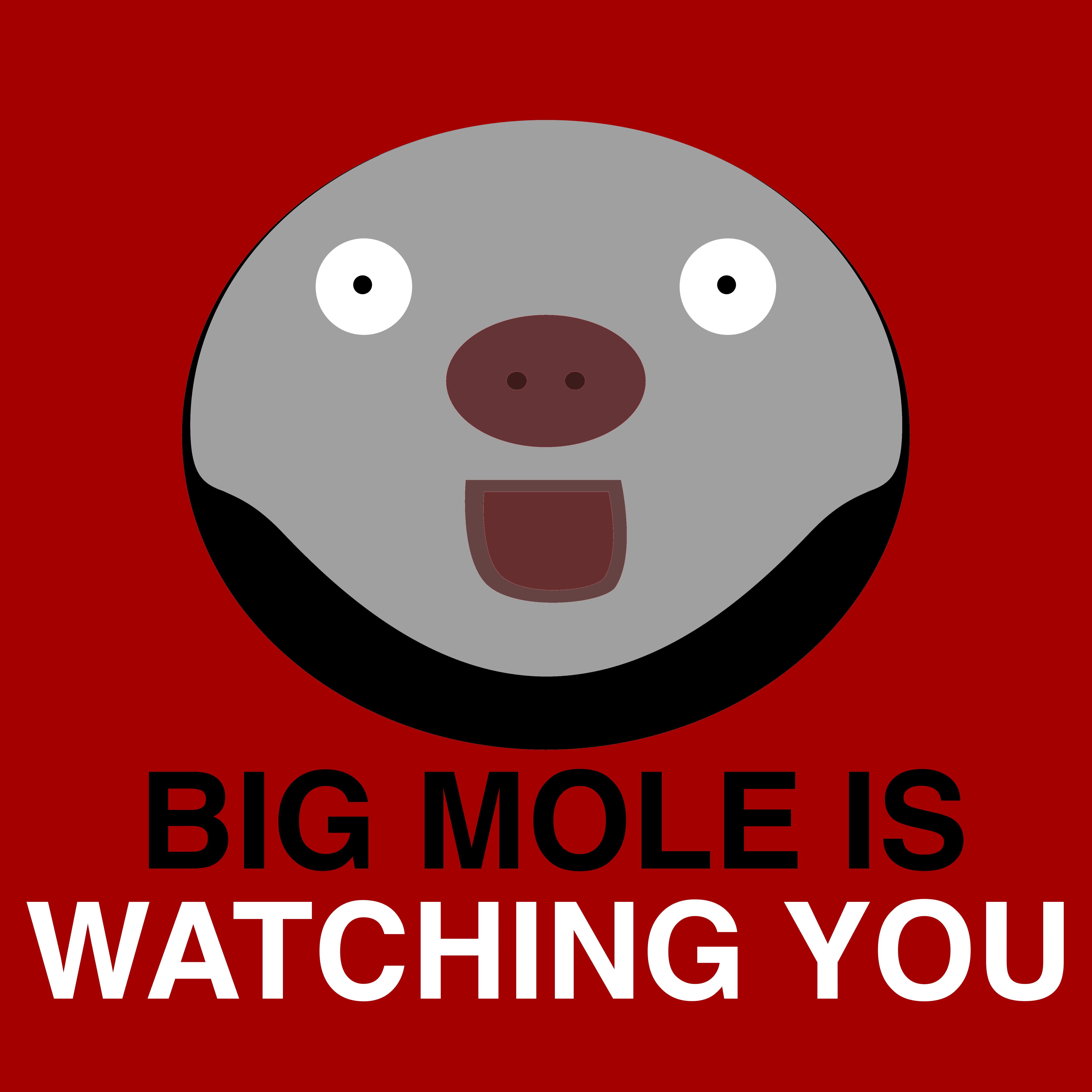 Big Mole Is Watching you